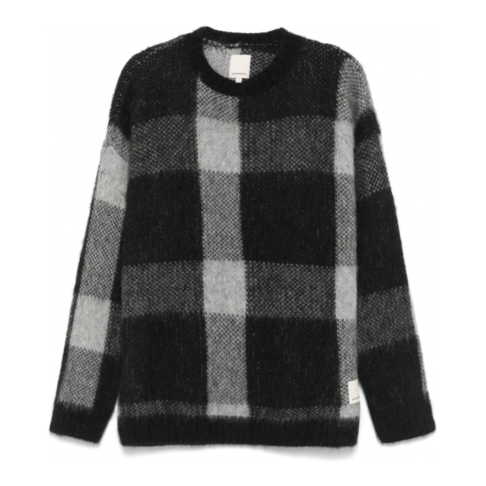 Pull 'Checked' pour Hommes