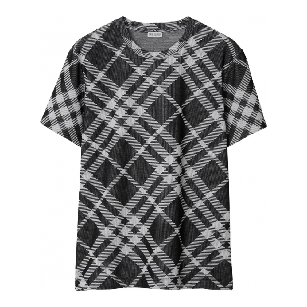 Men's 'Nova Check' T-Shirt