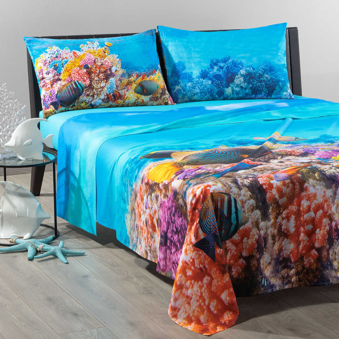 Oceano Bedspread Set - King size bed, 4 Stücke