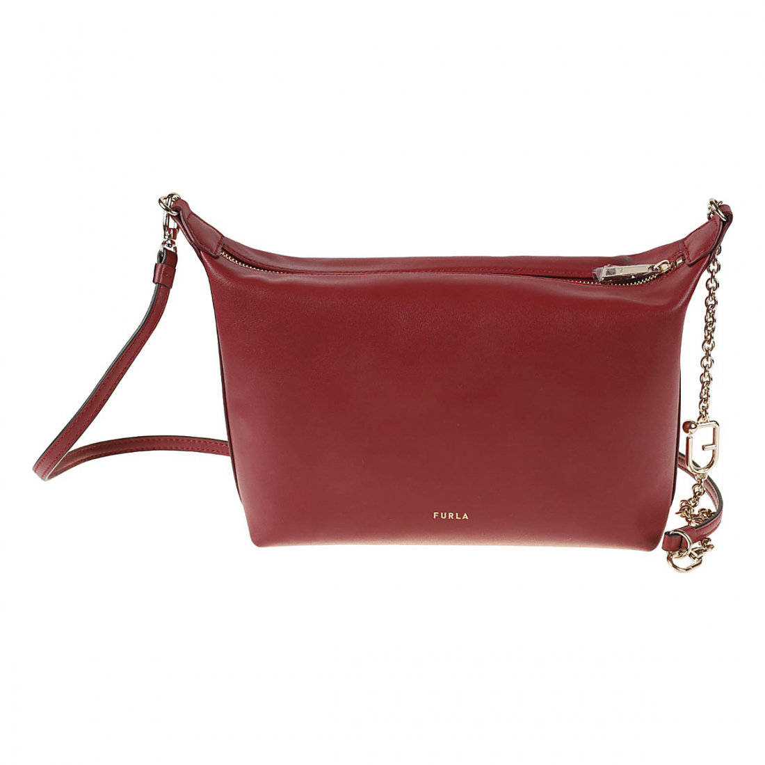 Women's 'Logo Top Zip Semi-Chained' Shoulder Bag