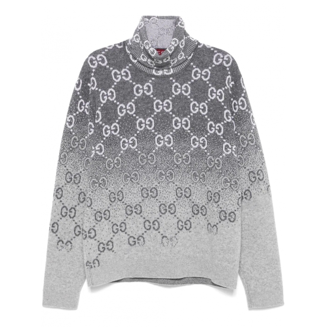 'Gg Degradé-Jacquard' Pullover für Herren