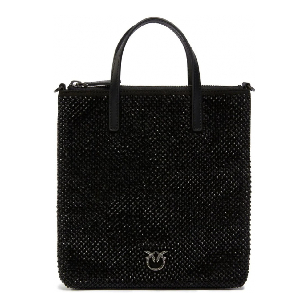 'Rhinestone-Embellished' Tote Handtasche für Damen