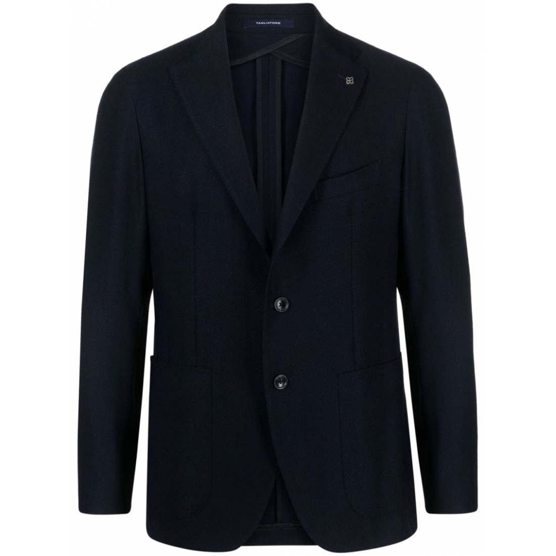 Blazer 'Single-Breasted Herringbone' pour Hommes