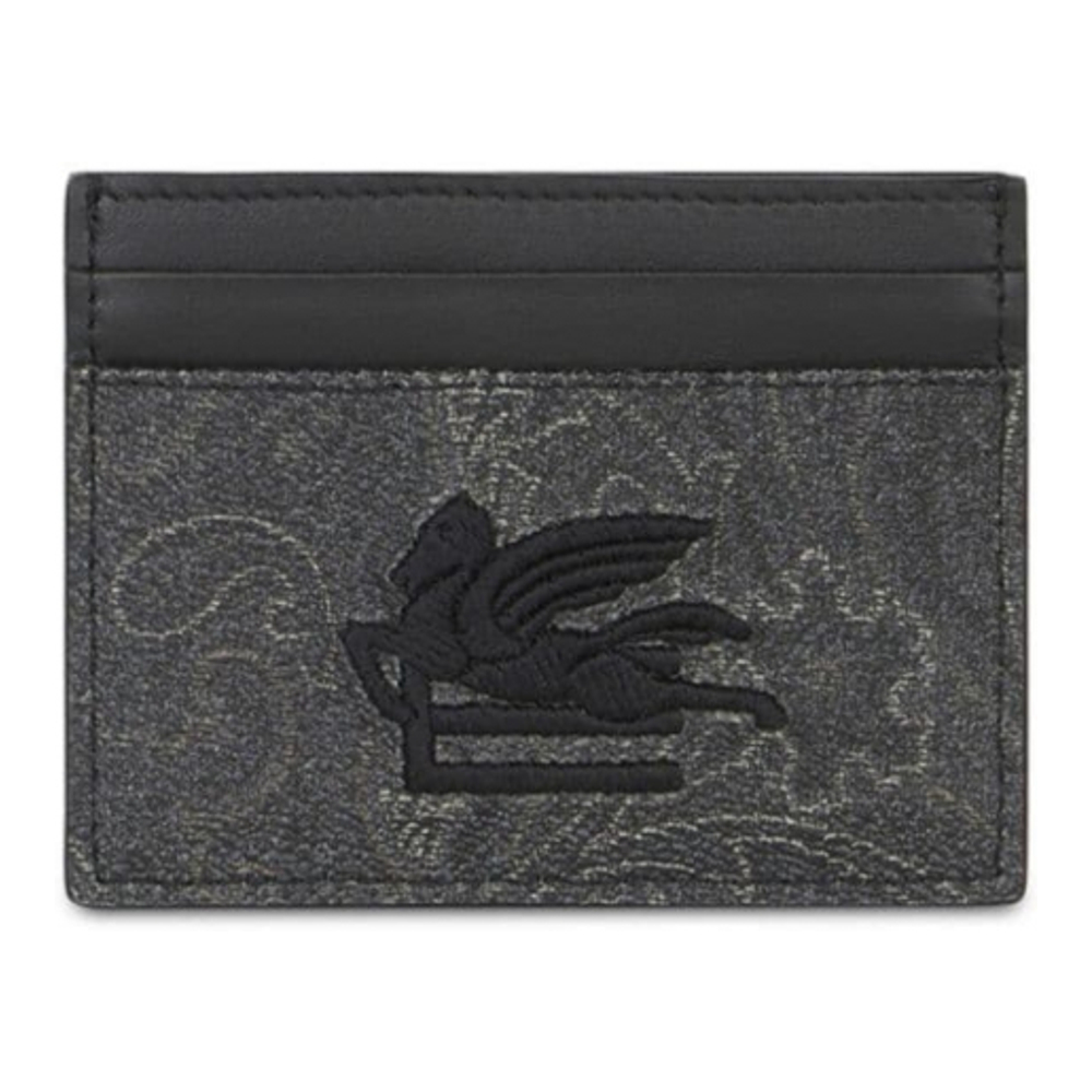 Men's 'Paisley-Print' Card Holder