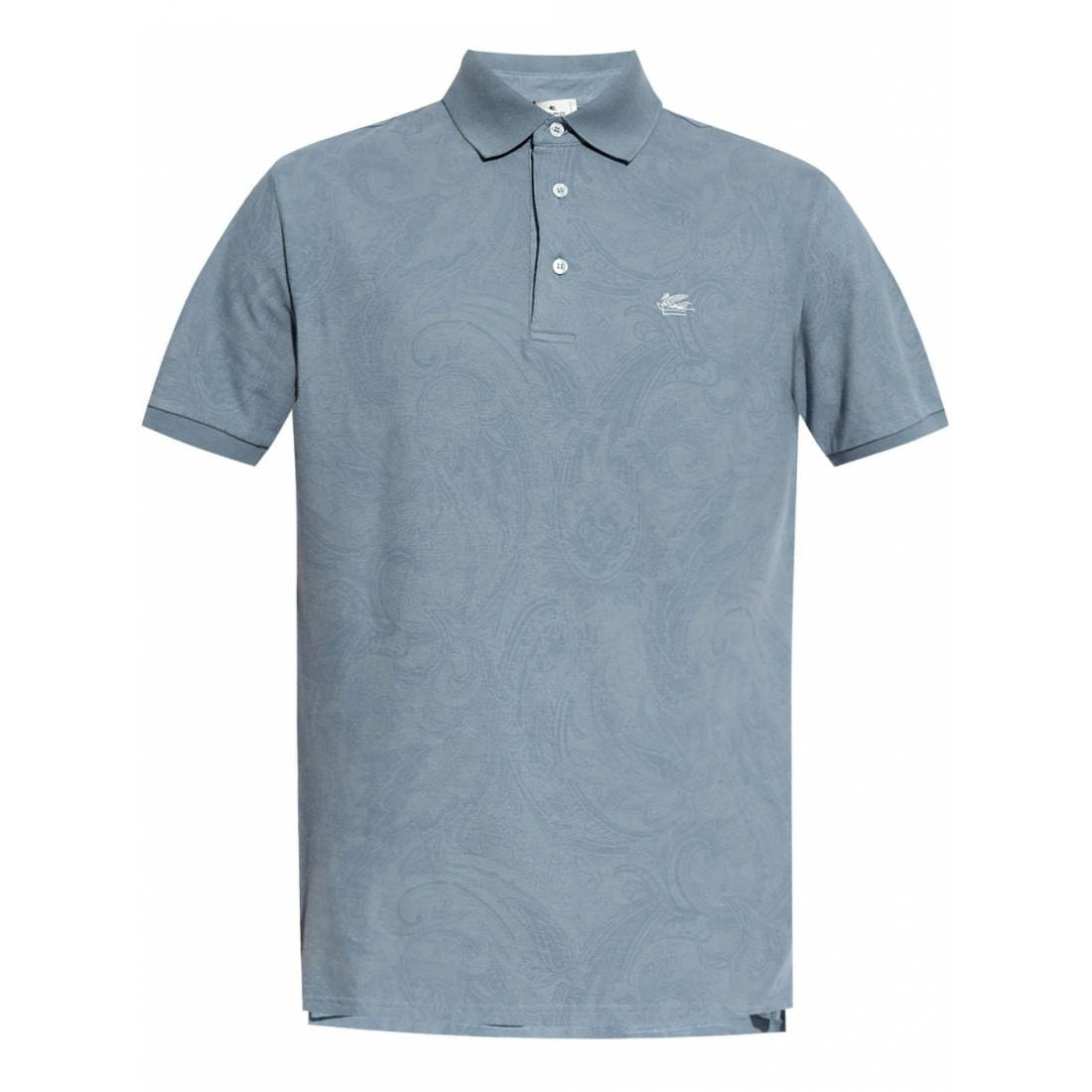 'Paisley-Print' Polohemd für Herren