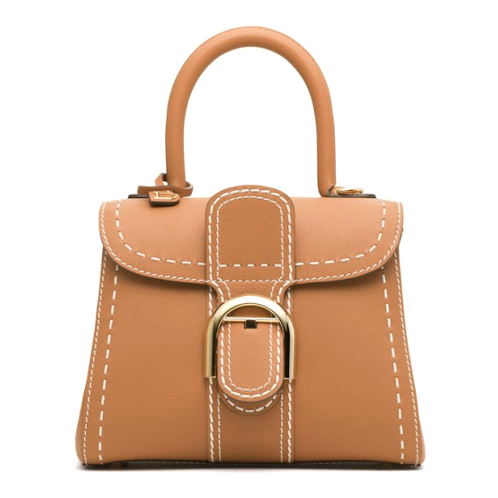 Women's 'Brillant Mini Surpiqué' Top Handle Bag