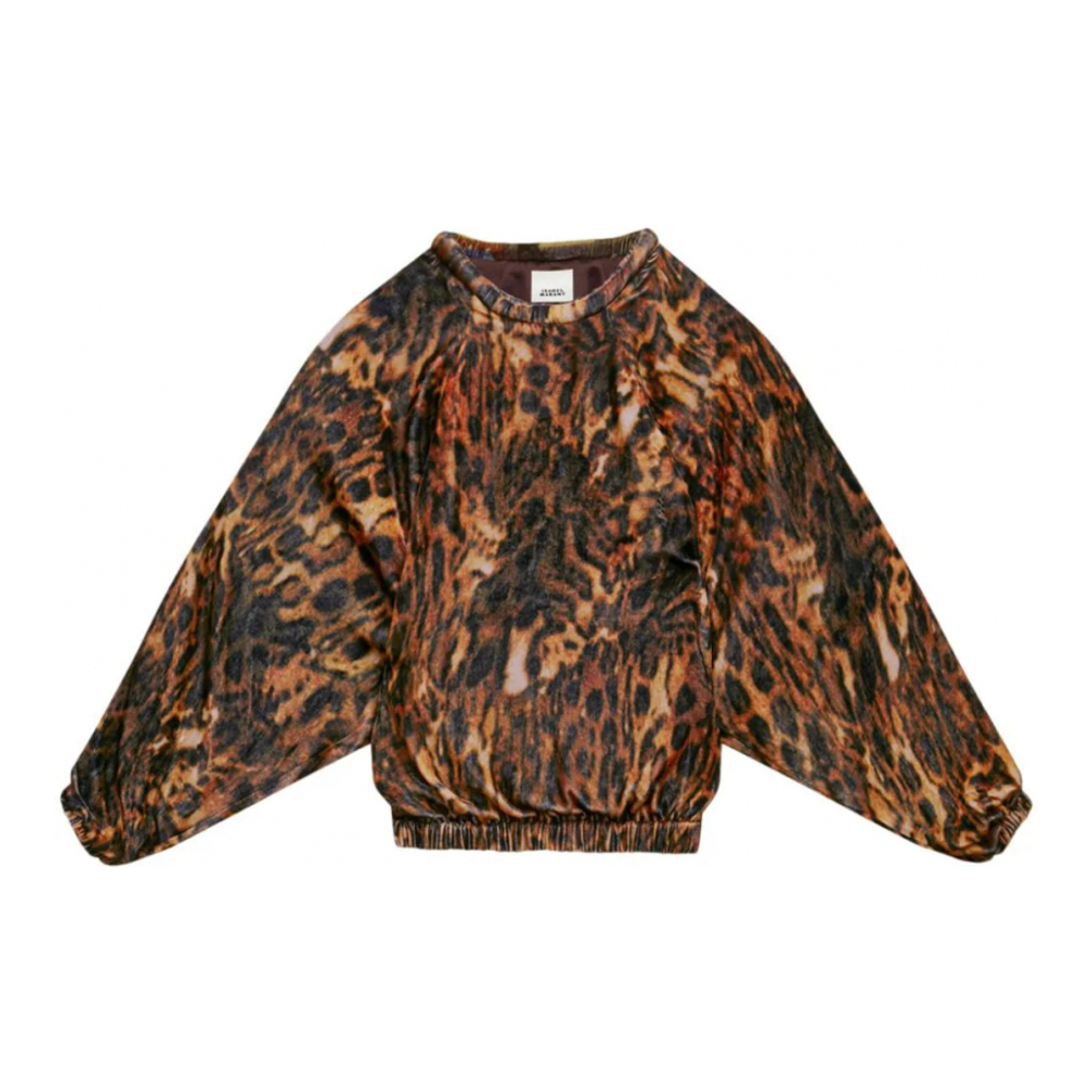 Blouse 'Dabia Leopard-Print' pour Femmes