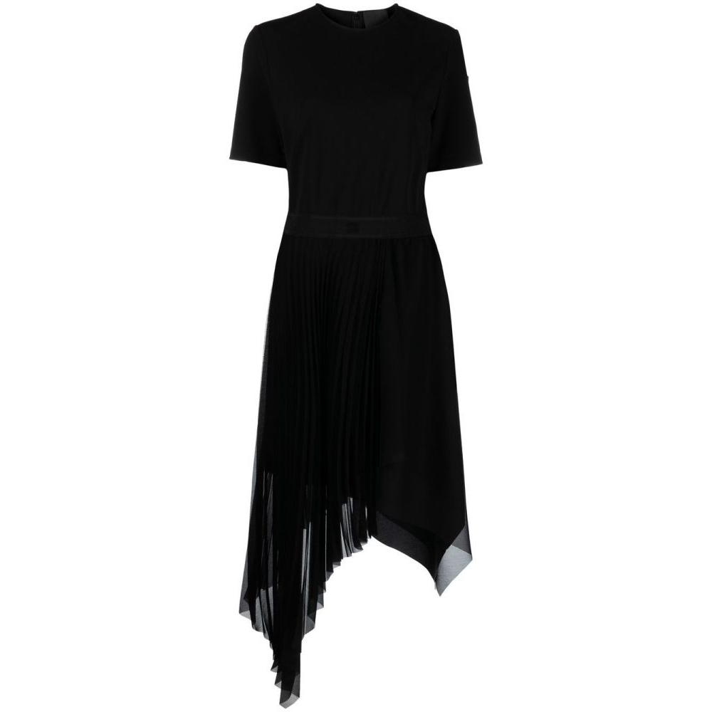 Women's 'Asymmetric Pleated' Midi Dress