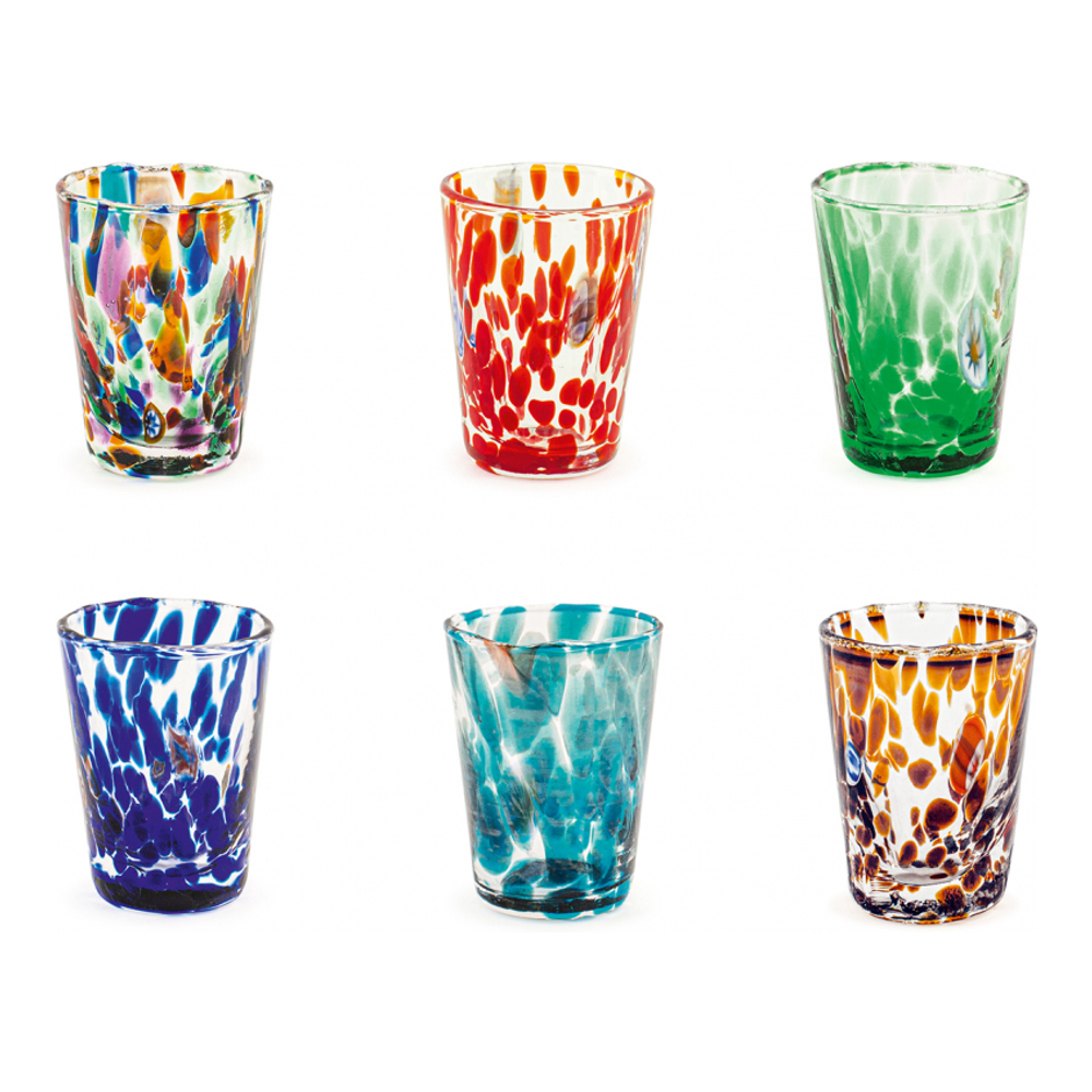 Set de verre 'Veneziano' - 6 Pièces, 5 cl