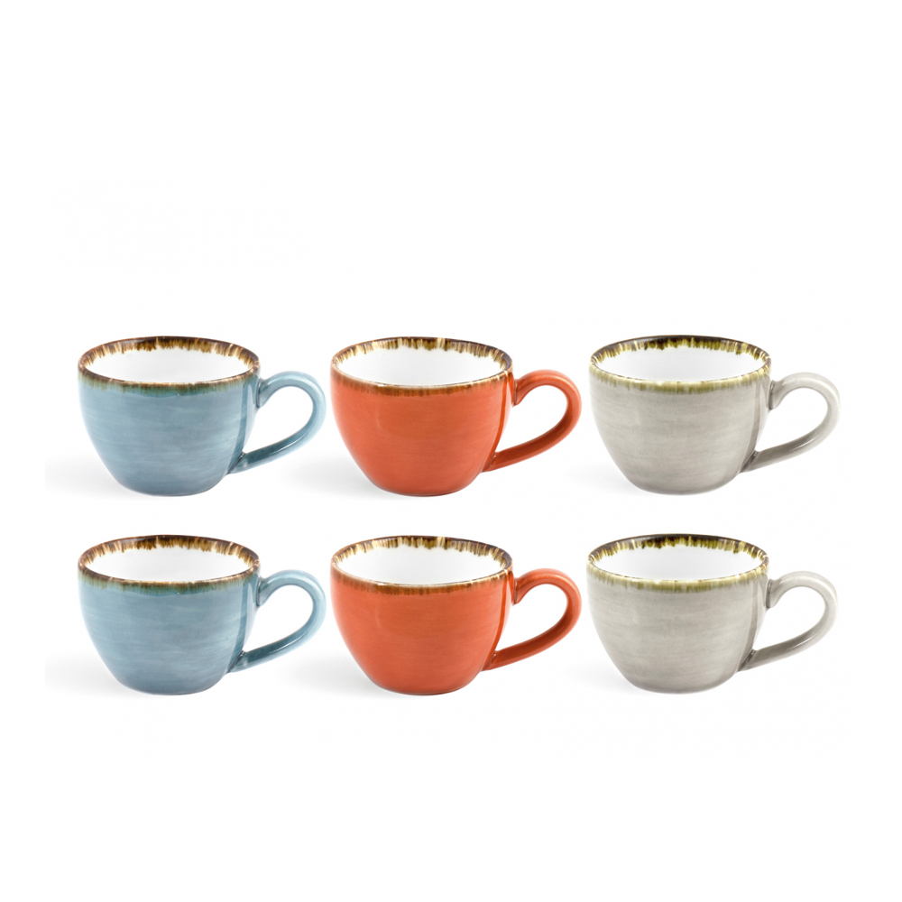 'Toscana' Coffee Cup Set - 100 cc, 6 Pieces