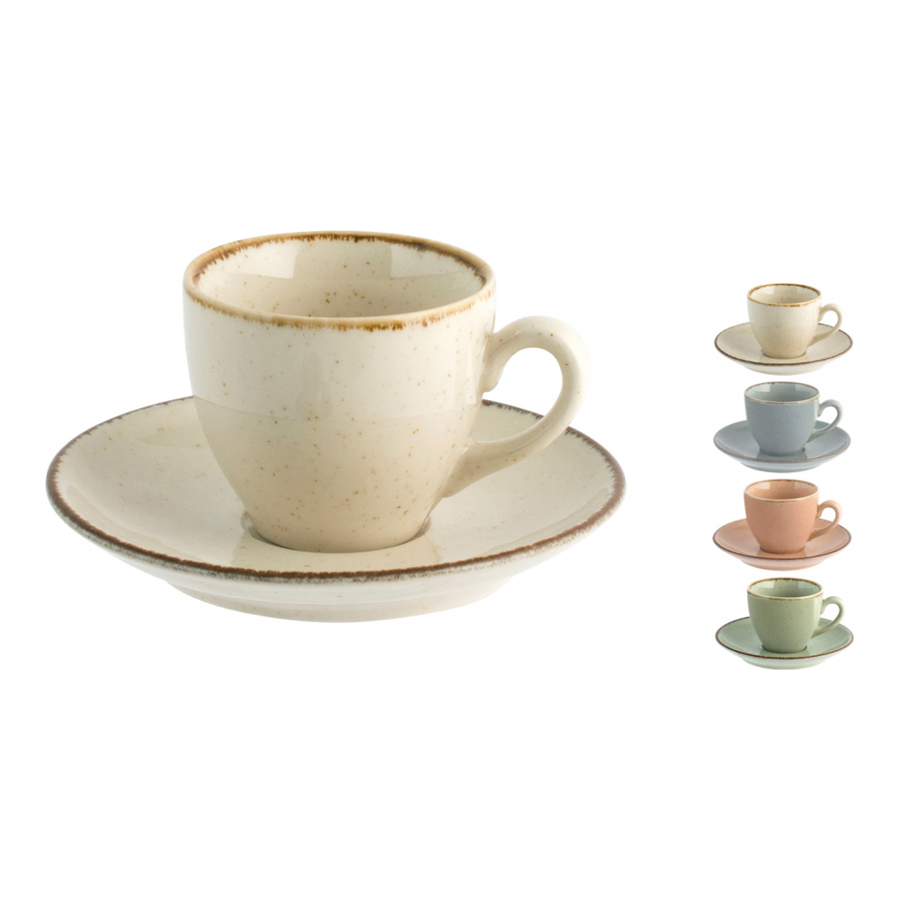 'Pearl' Coffee Cup Set - 90 cc, 4 Pieces