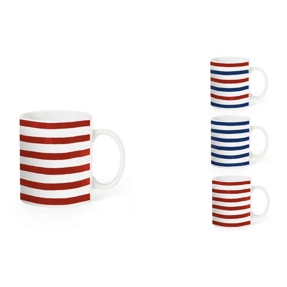 'Graphic' Mug Set - 320 cc, 12 Pieces