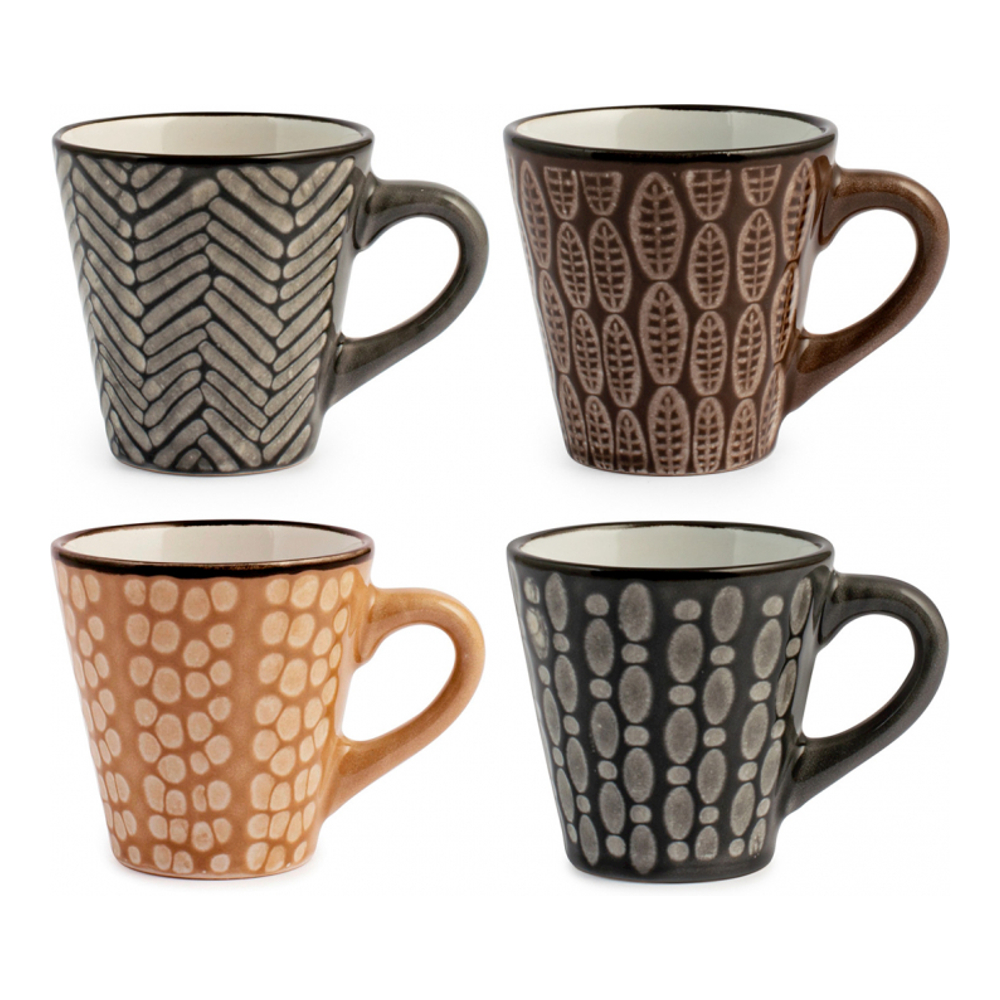 'Ethnic' Coffee Cup Set - 100 cc, 4 Pieces