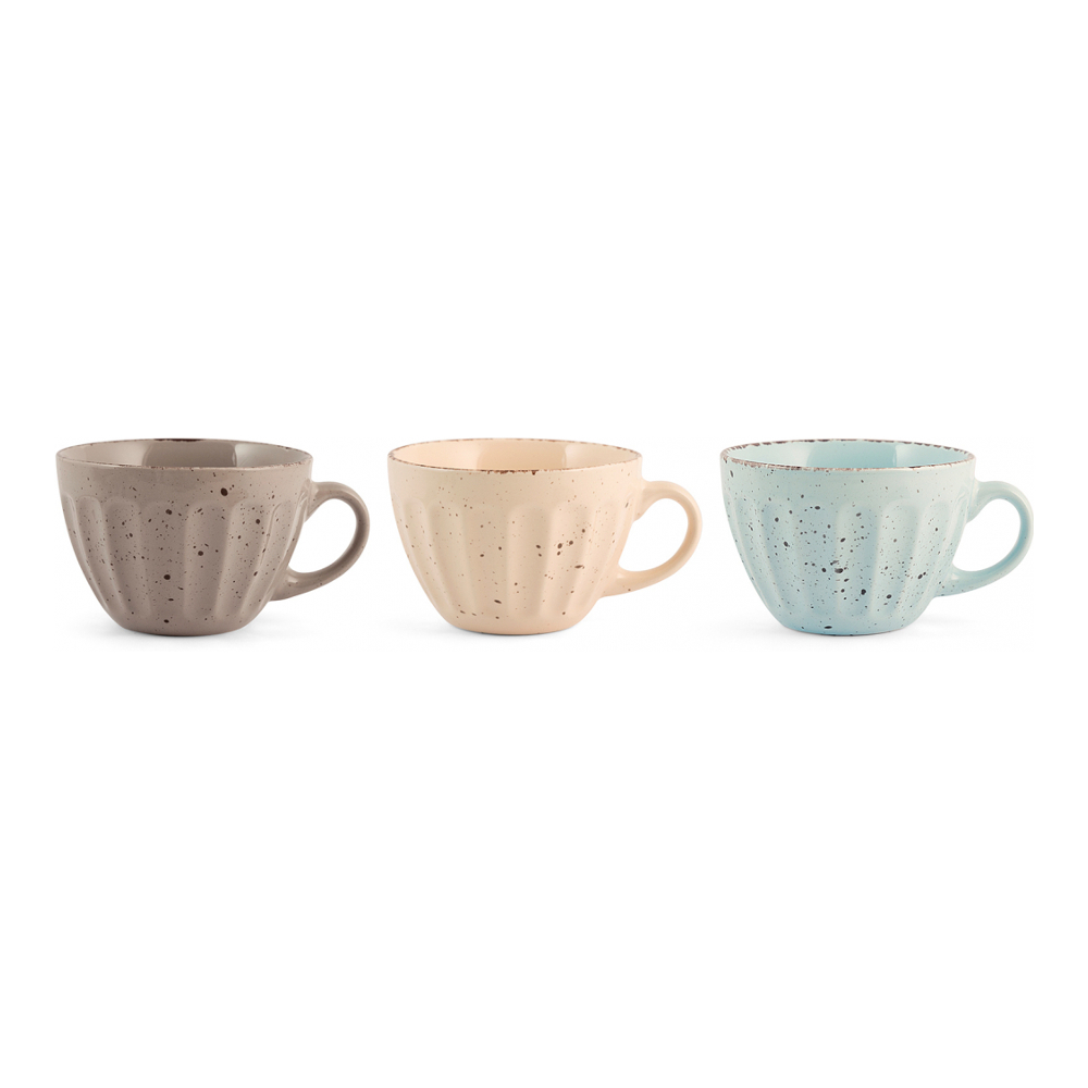 'Countrychic' Cups Set - 450 cc, 9 Pieces