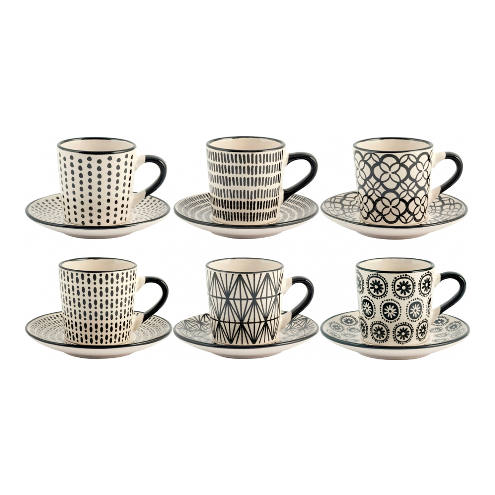 'Vhera' Coffee Cup Set - 90 cc, 6 Pieces