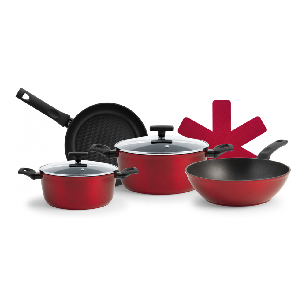 'Basic' Cookware Set - 7 Pieces