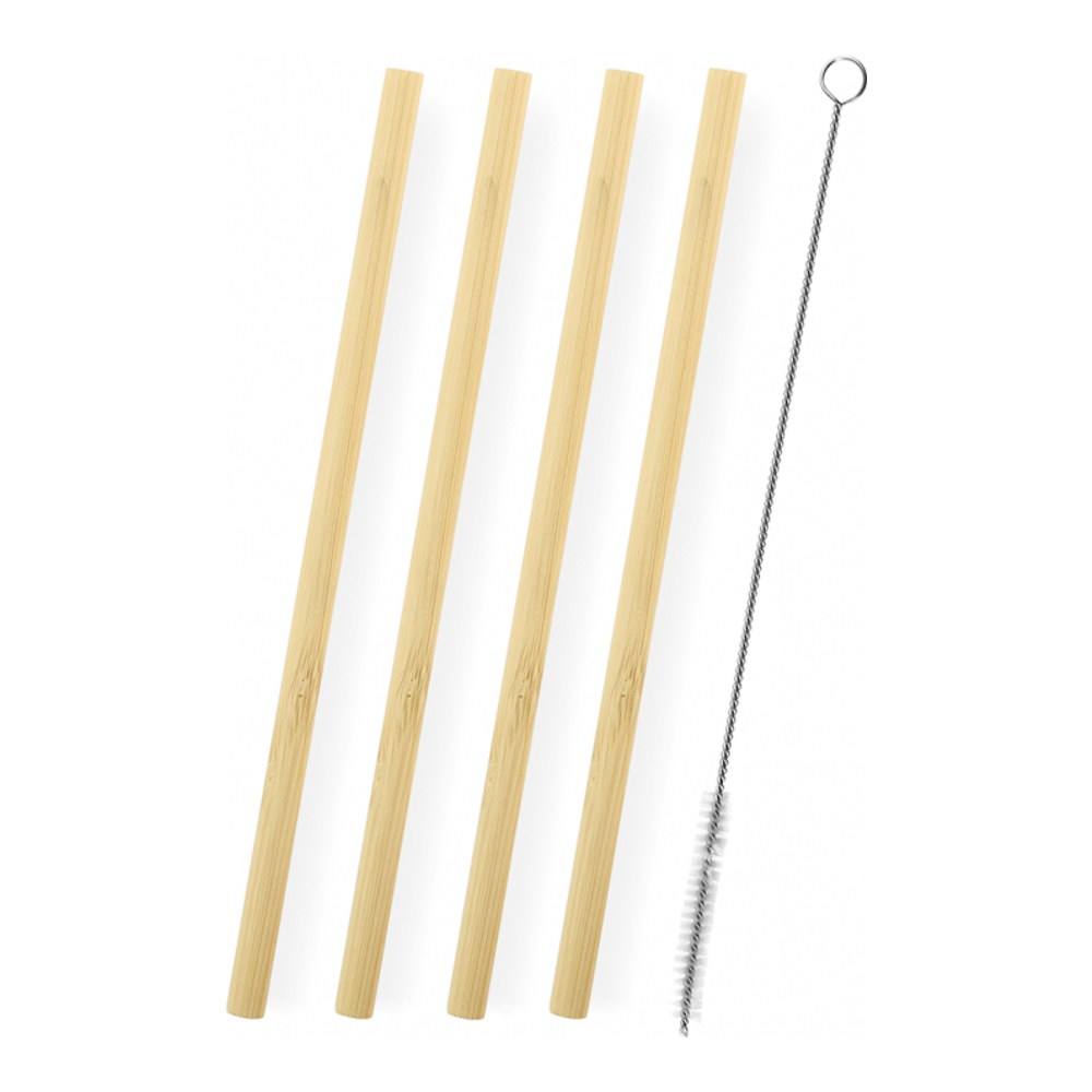 'Basic' Reausable Straw Set - 4 Pieces