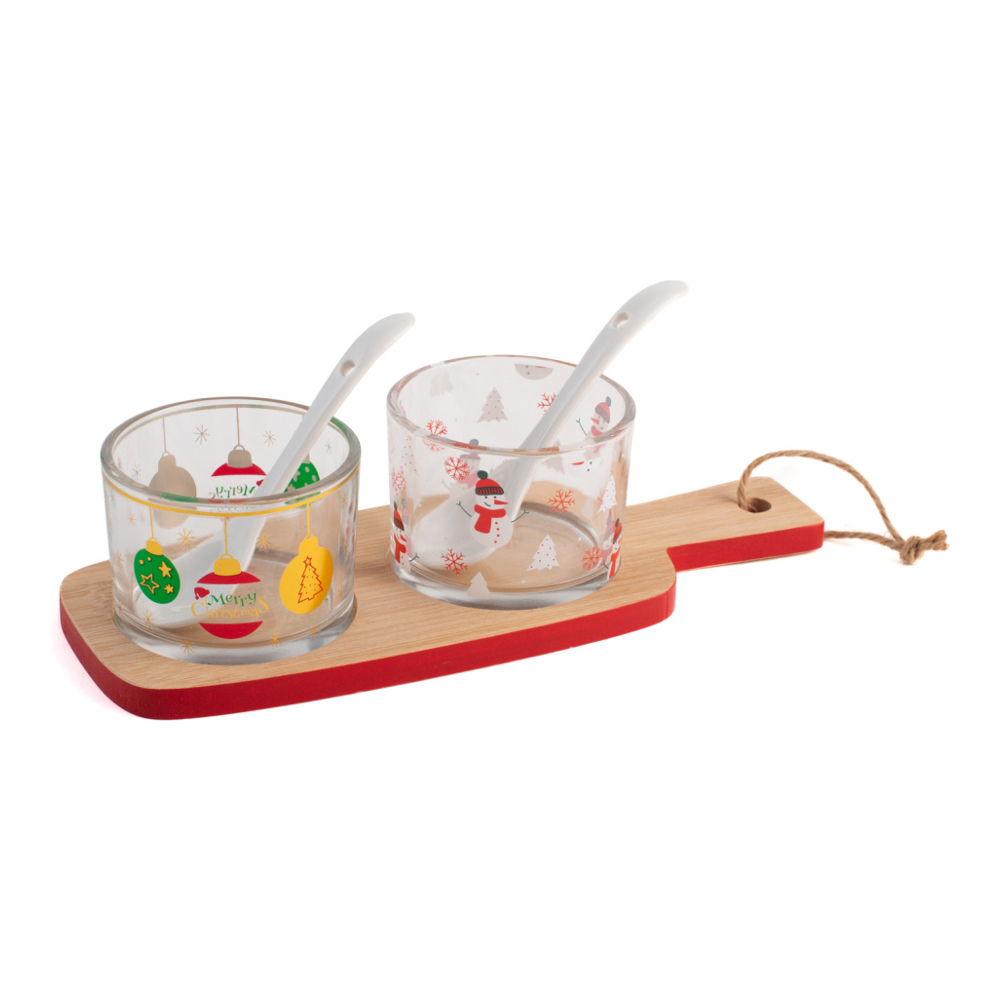 'Natale' Appetizer Set - 22 x 8 cm - 5 Pieces