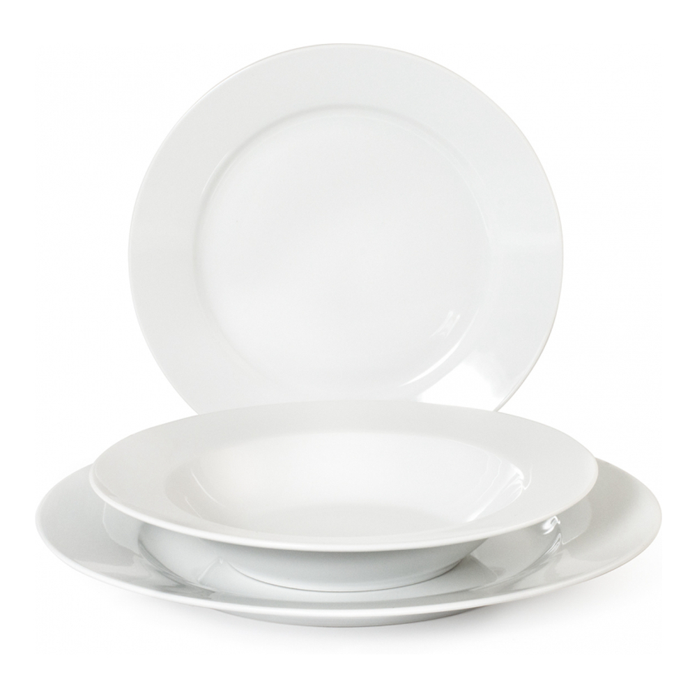 'Nettuno' Plate Set - 18 Pieces