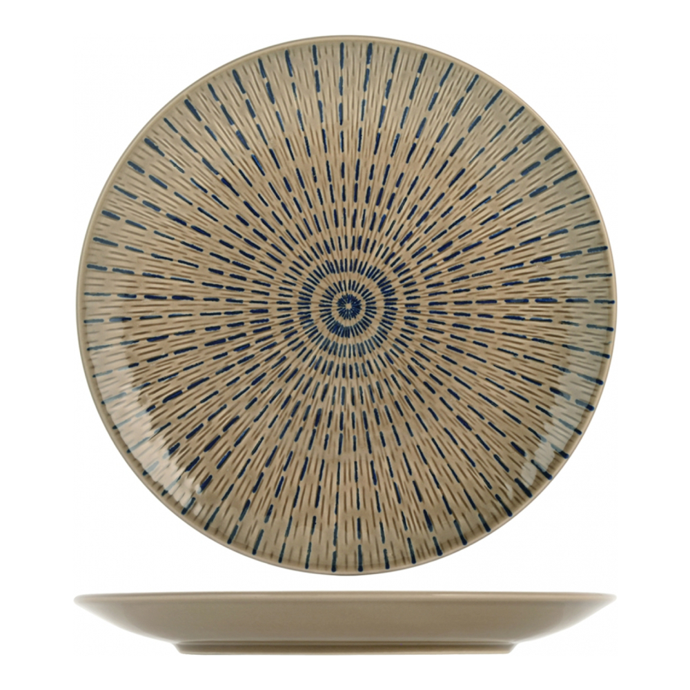 'Tahiti' Dinner Plate Set - 28 cm - 4 Pieces