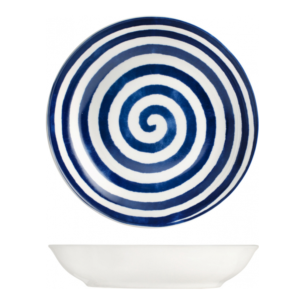 'Graphic' Soup Plate Set - 21 cm - 12 Pieces