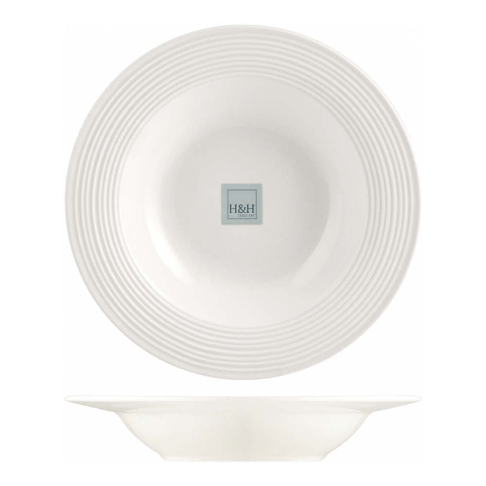 'Newport' Soup Plate Set - 22.5 cm - 6 Pieces