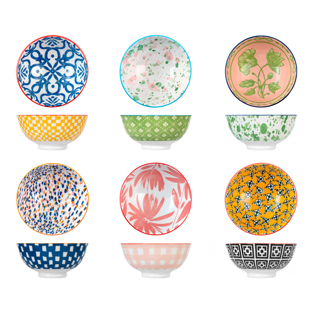 'Mix&Match' Bowl Set - 16 cm - 6 Pieces