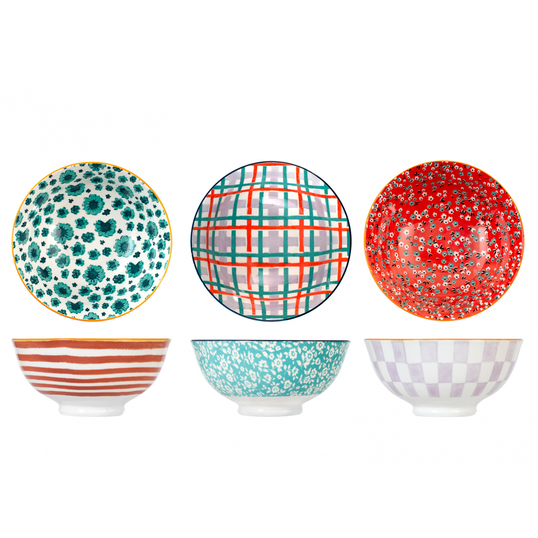 'Mix&Match' Bowl Set - 18 cm - 3 Pieces