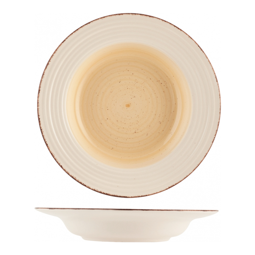 'Tierra' Soup Plate Set - 22 cm - 6 Pieces