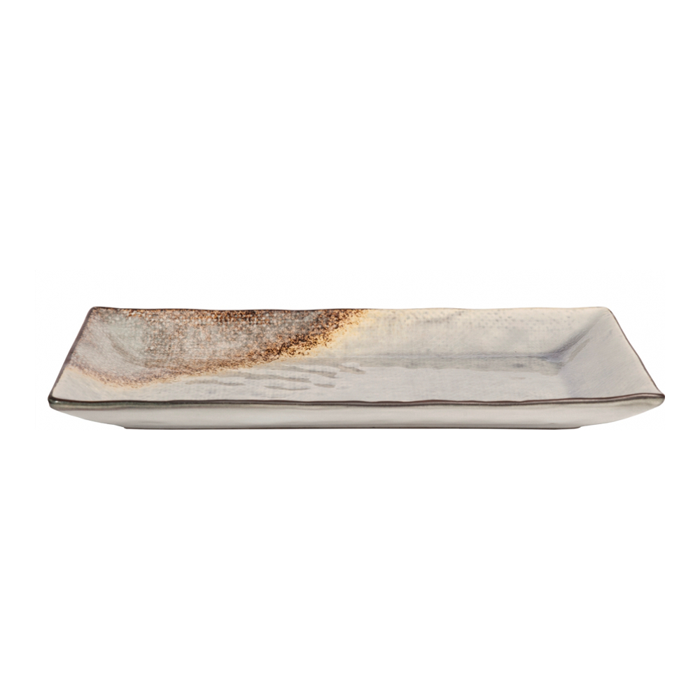 'Crackle' Platter - 32 x 16 cm