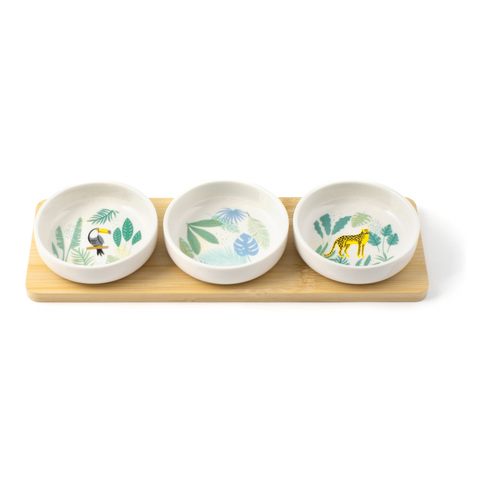 Set apéritif 'Caribe' - 29 x 9.5 cm - 3 Pièces