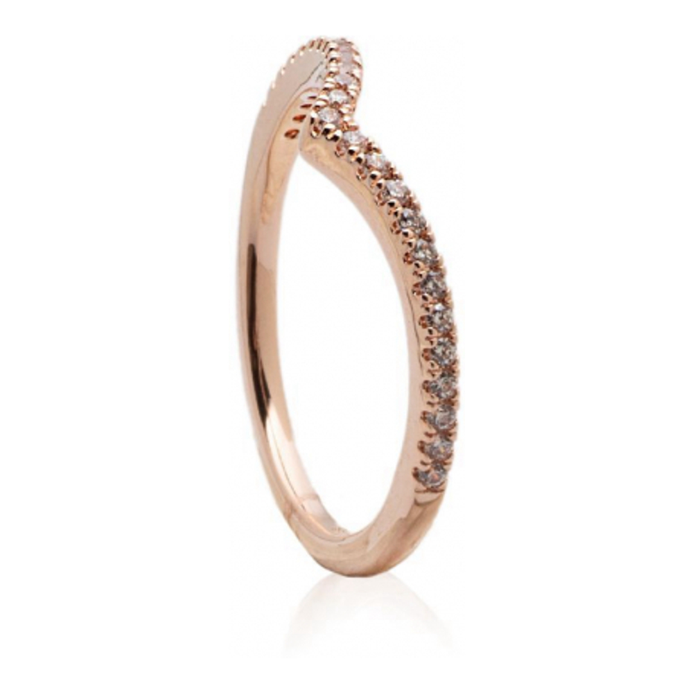 Bague 'Wishbone Rose' pour Femmes