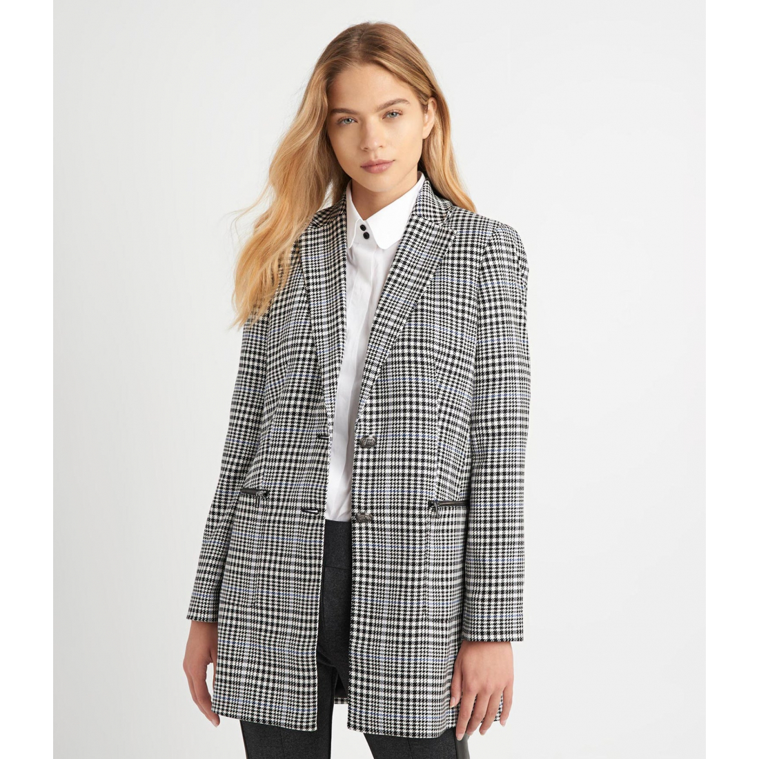 Women's 'Plaid Topper Jacket'