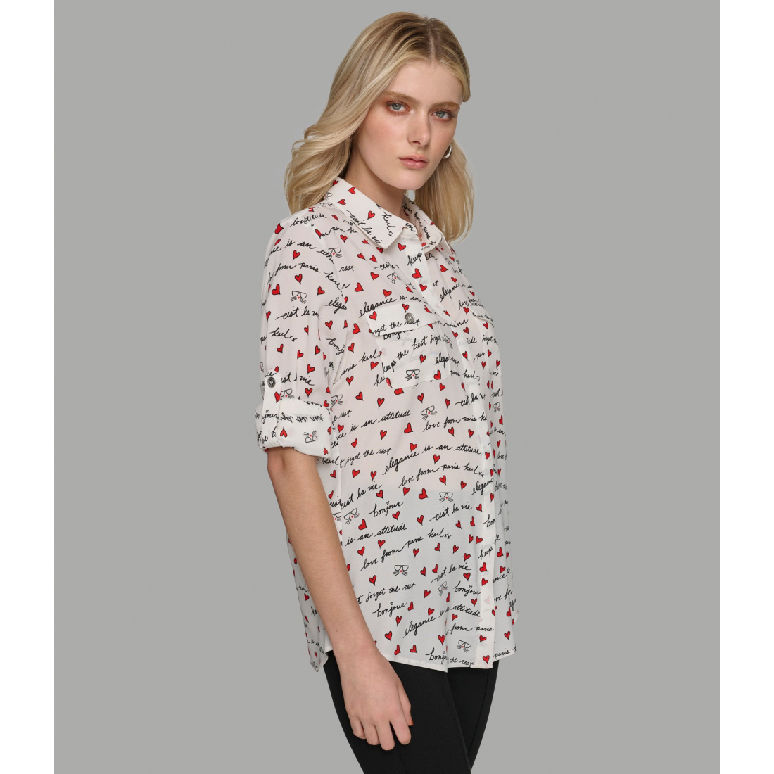 'Summer Paris Scene Whimsy Blouse' pour Femmes