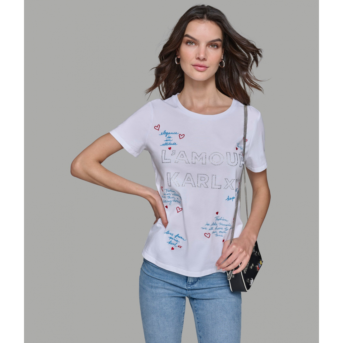 'Luxe Lamour Karl Tee' pour Femmes