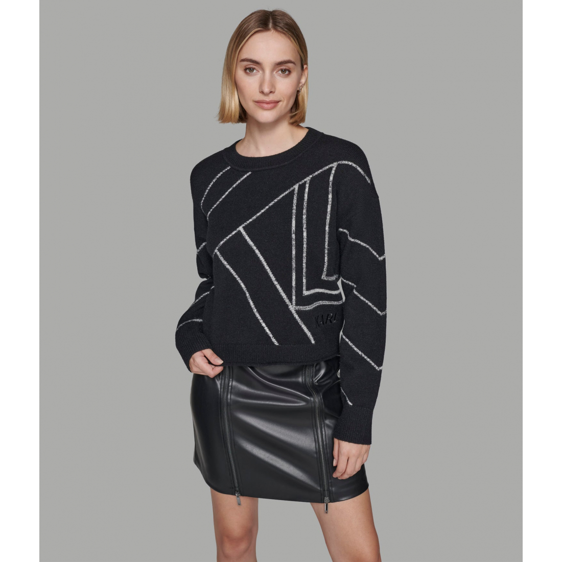 'Kl Logo Sweater' pour Femmes