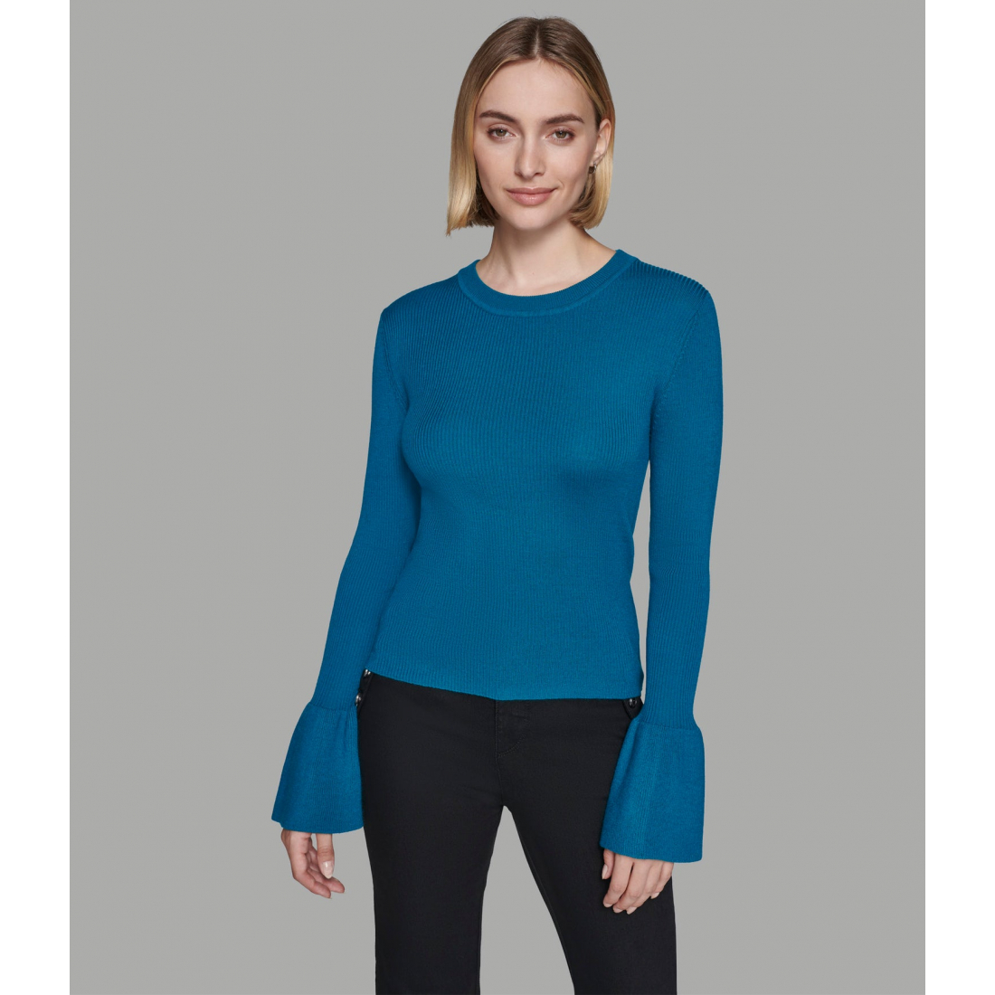 Women's 'Sweater With Bell Sleeves Crystal'