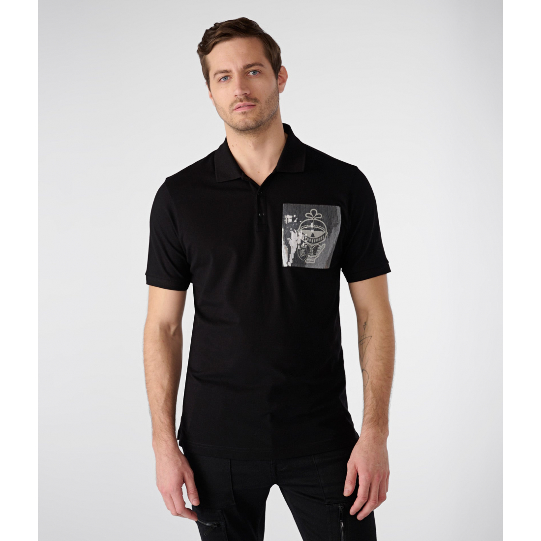 Men's 'Sequined Karl Knight Polo'