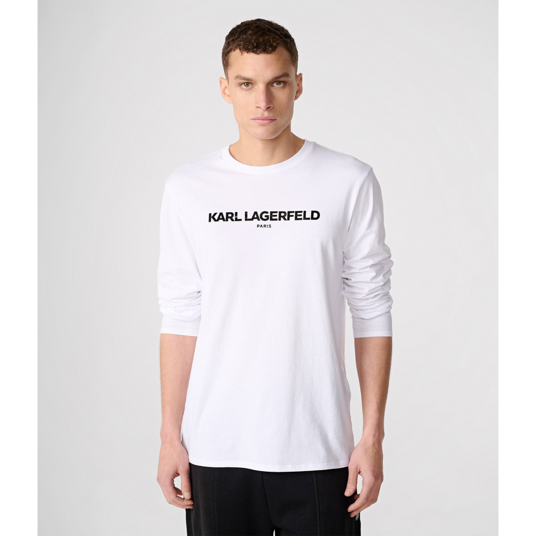 'Classic Logo Long Sleeve Tee' pour Hommes