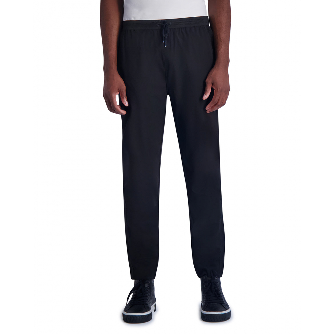 Men's 'Stretch Nylon Track Pant With Mesh Inserts'