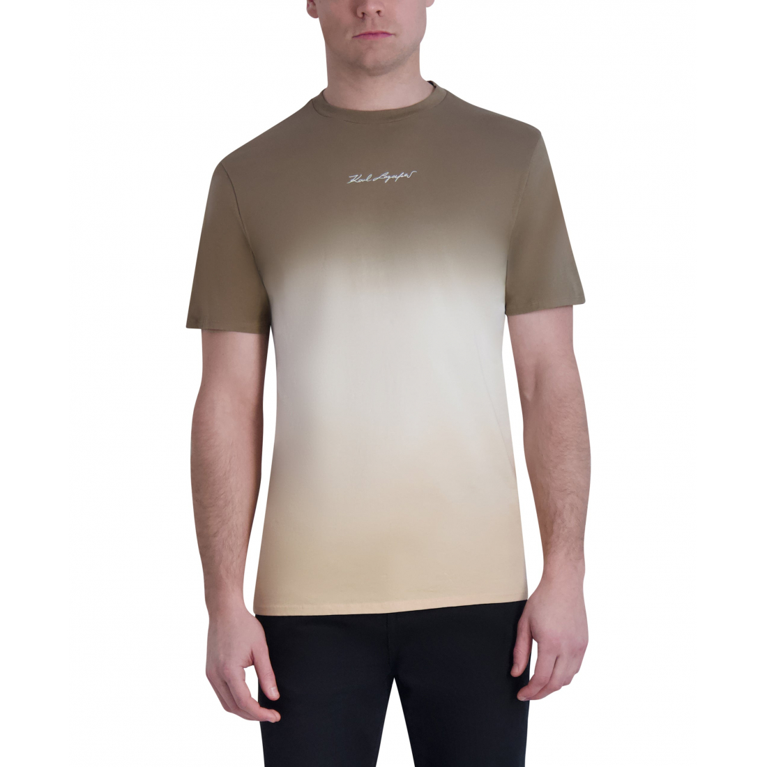 'Ombre T-Shirt With Logo' pour Hommes