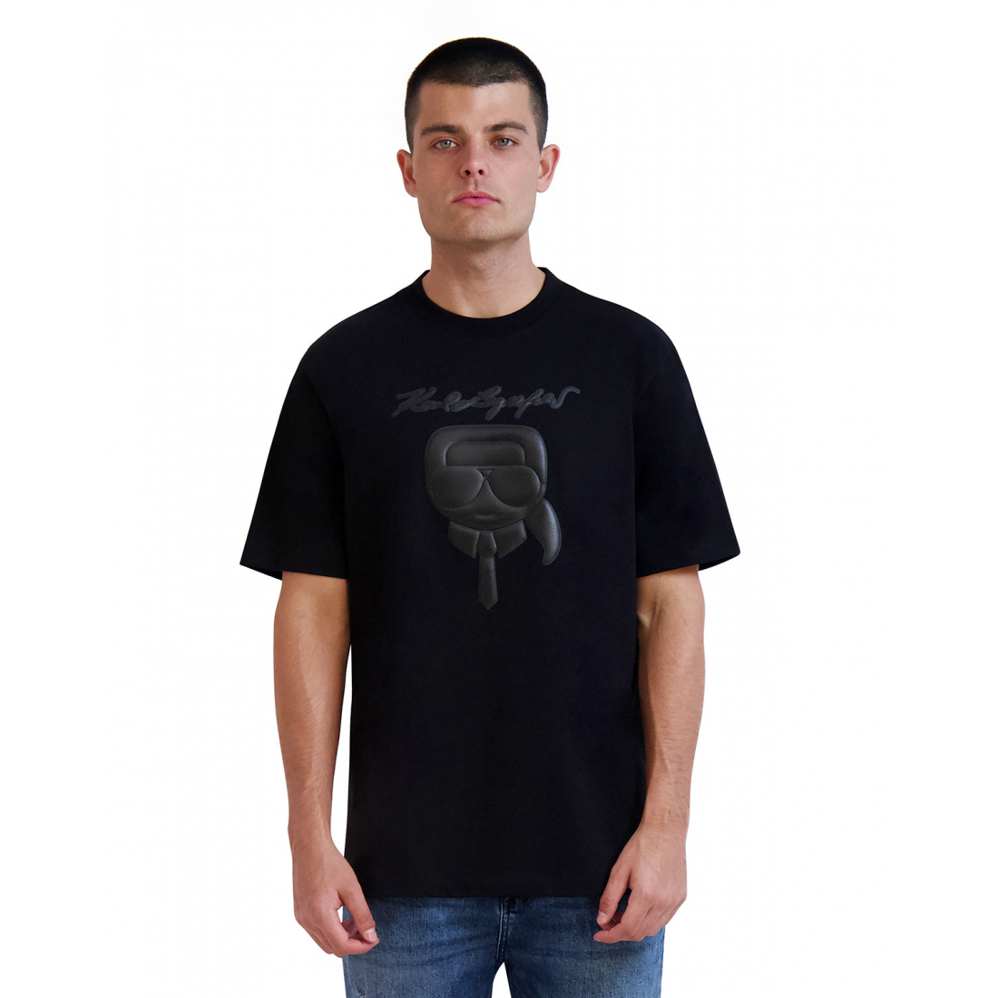 'Rubberized Karl Head Tee' pour Hommes