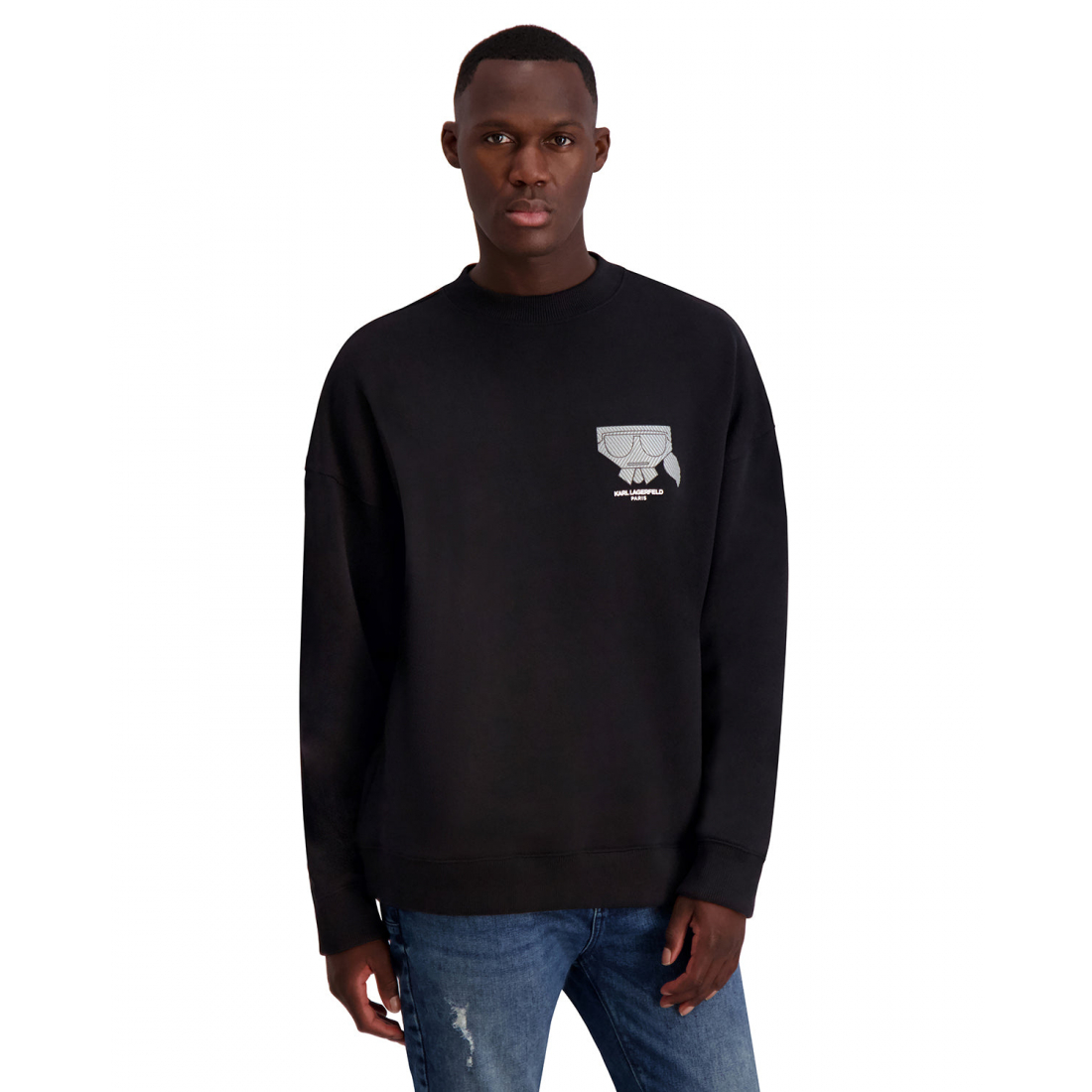 Men's 'Long Sleeve Karl Head Crew Neck Sweatshirt'