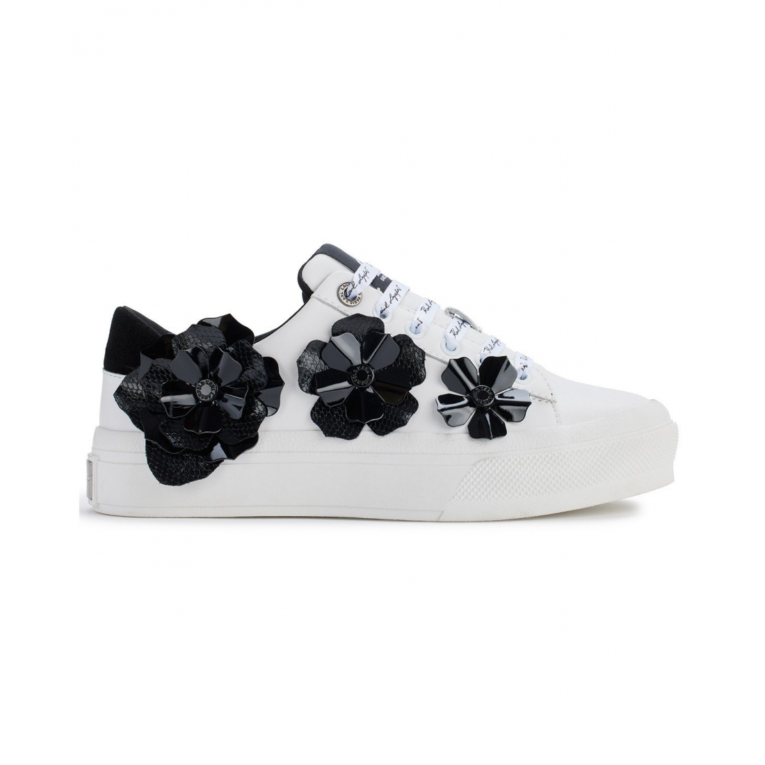 'Georgia Lace-Up Embellished Sneakers' pour Femmes