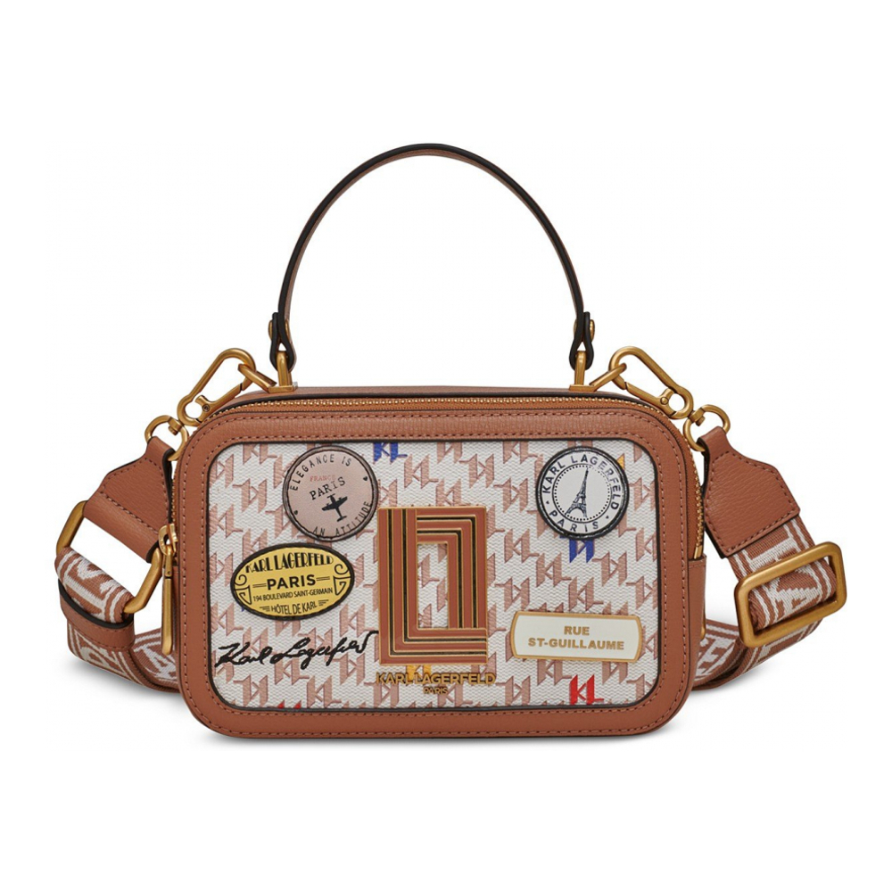 'Simone Small Leather Crossbody' pour Femmes