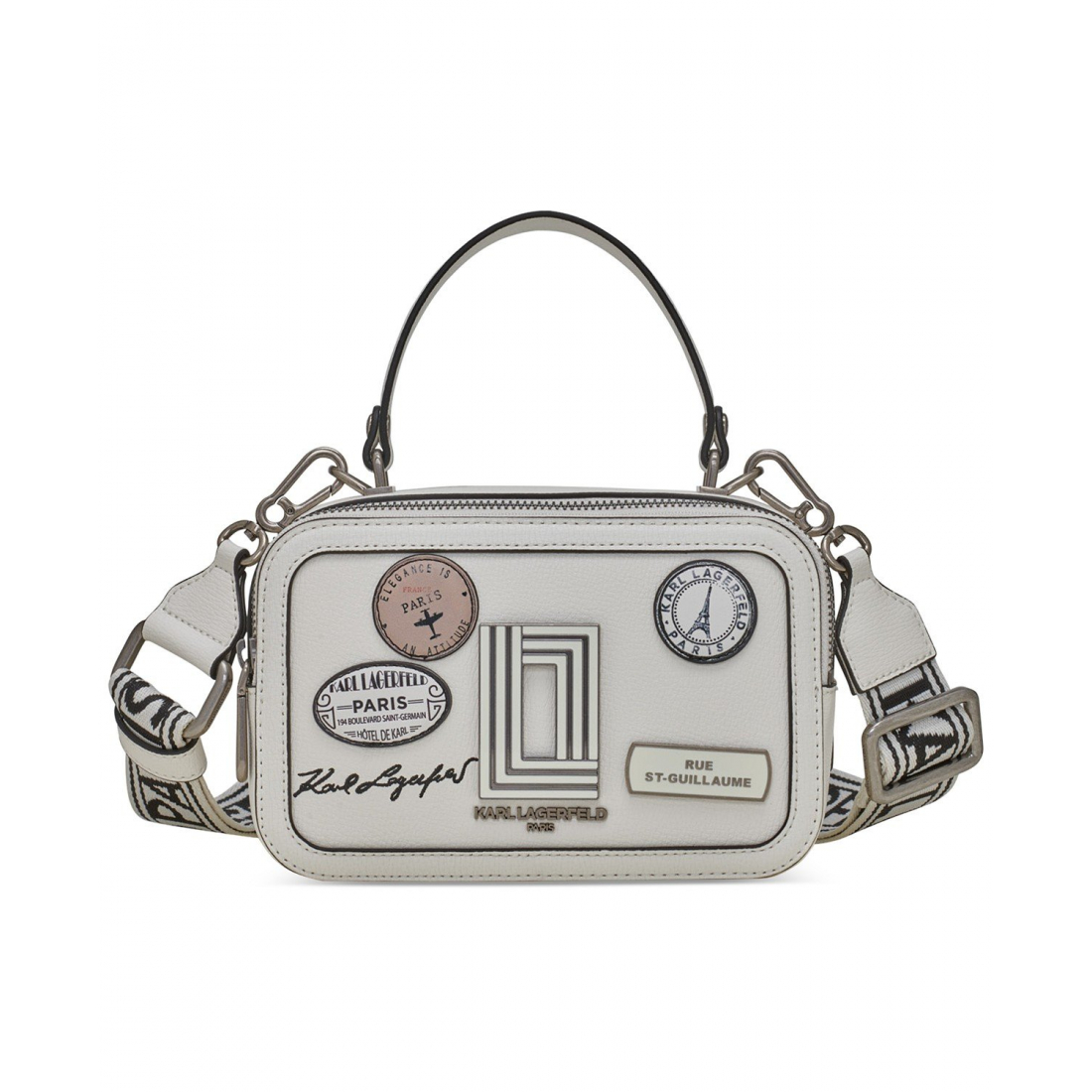 'Simone Small Leather Crossbody' pour Femmes