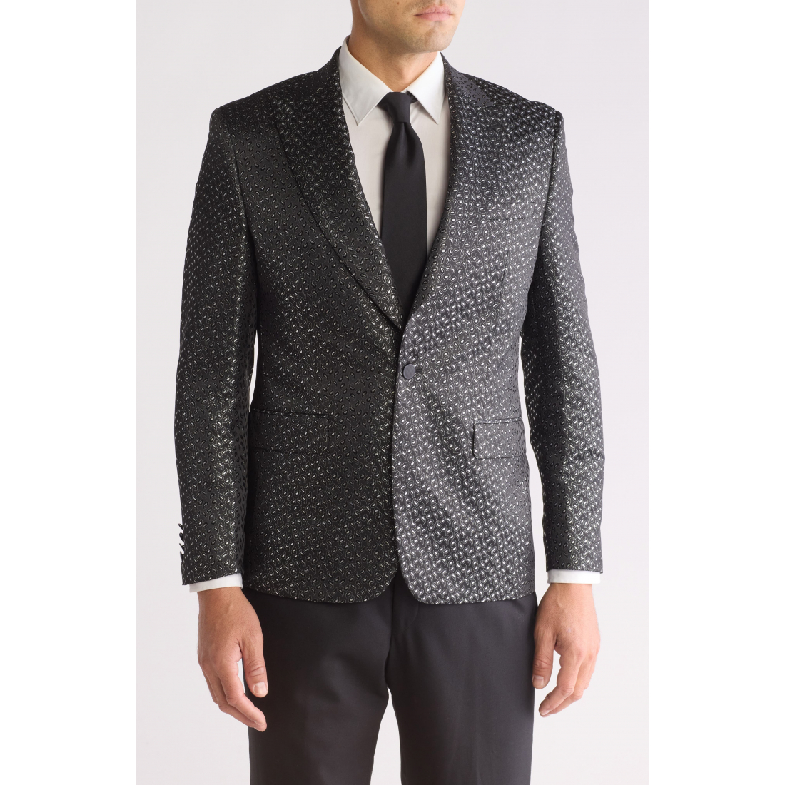 Men's 'Paisley Brocade Peak Lapel Blazer'