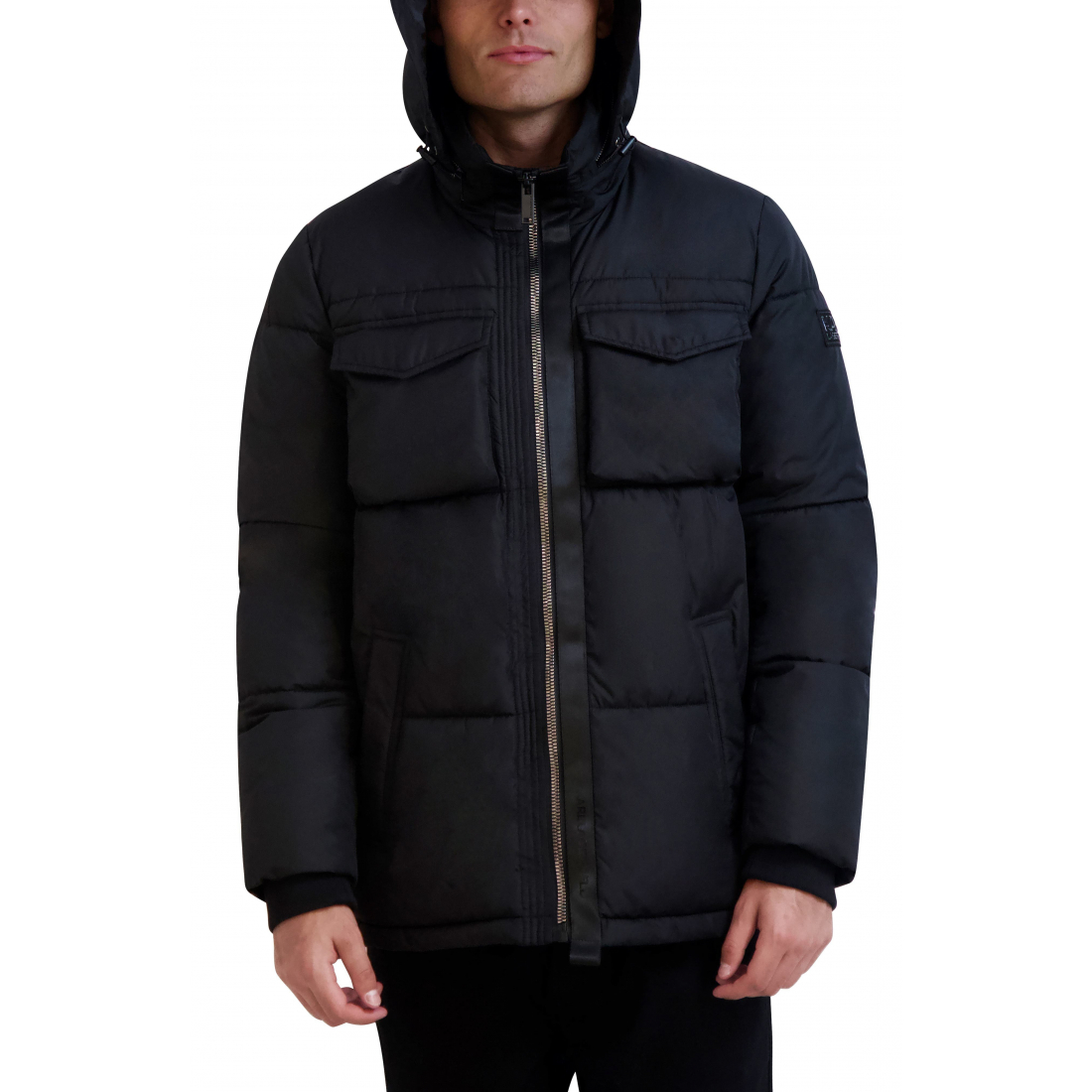 'Channel Quilted Puffer Jacket' pour Hommes