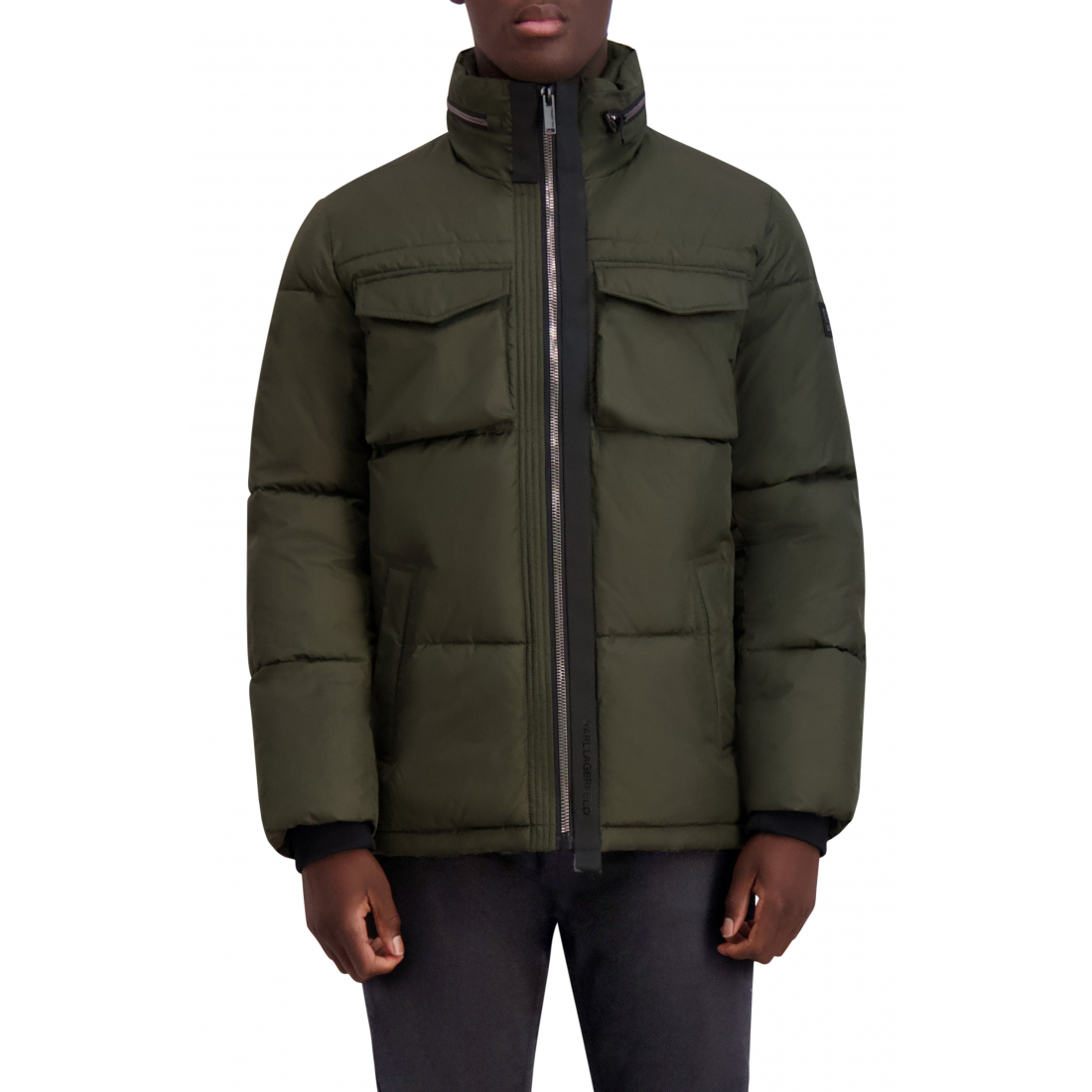 'Channel Quilted Puffer Jacket' pour Hommes