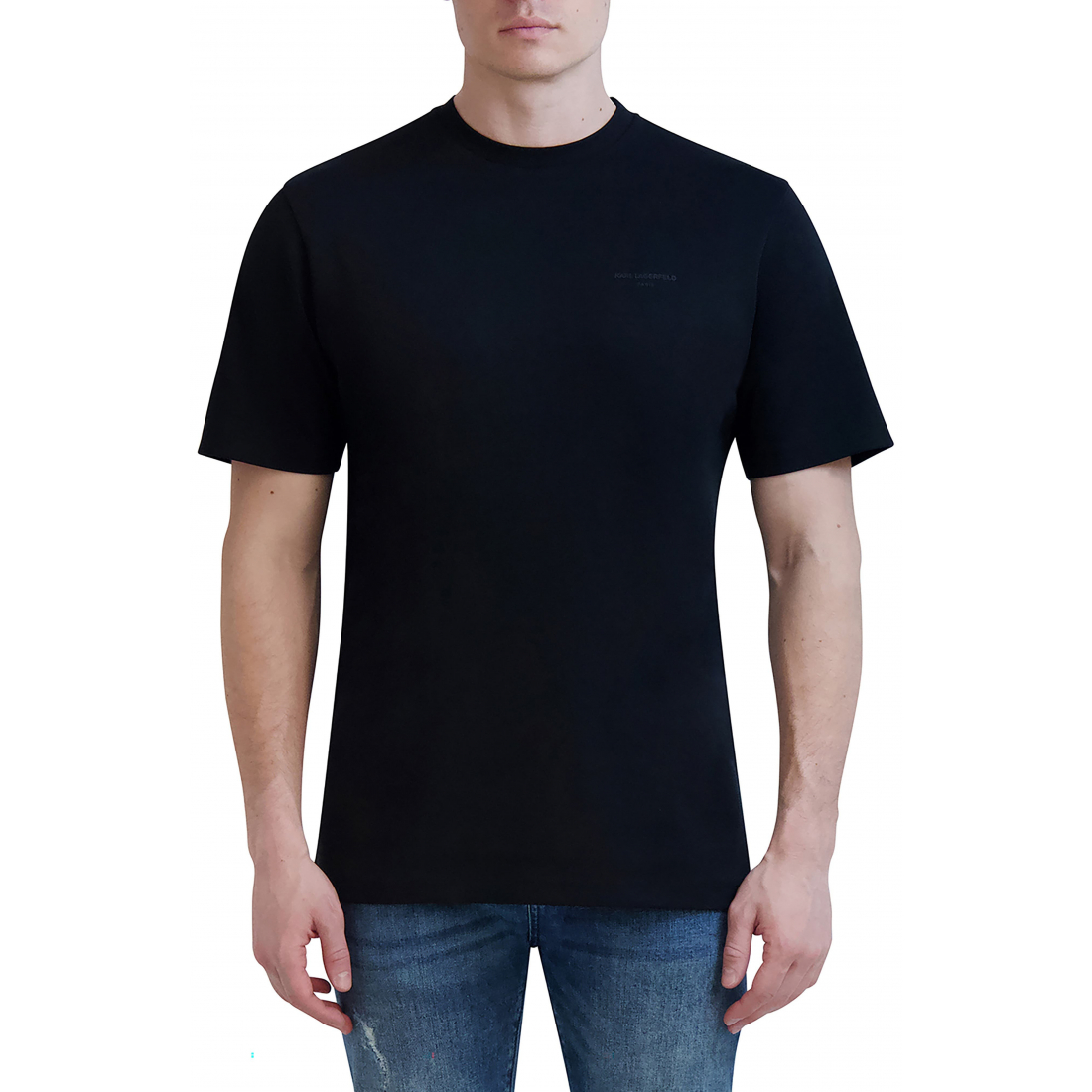 'Logo Cotton T-Shirt' pour Hommes